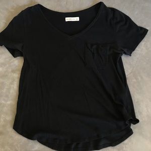 Abercrombie and Fitch black v neck
